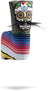 New π― LE Sugar Skull Mustache Blade Putter Head Cover - Premium, Hand-Made Leather Putter Headcover - Funny, Tour Quality Golf Club Cover - Style And Customize Your Golf Bag Green Camo π 8 New π― LE Sugar Skull Mustache Blade Putter Head Cover - Premium, Hand-Made Leather Putter Headcover - Funny, Tour Quality Golf Club Cover - Style And Customize Your Golf Bag Green Camo π - Image 6