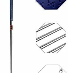 Outlet 🔔 Two Way Junior Golf Putter Stainless Steel Kids Putter Both Left And Right Handed Easily Use 3 Sizes To Choose Freely For Kids Ages 3-5 6-8 9-12 Gold Head+blue Grip ⭐ -FootJoy shop 3128YGexCOL. AC