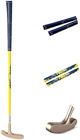 Budget π Two Way Junior Golf Putter Graphite Kids Putter Both Left And Right Handed Easily Use 3 Sizes To Choose Freely For Kids Ages 3-5 6-8 9-12 Gold Head+yellow Shaft+blue Grip π 4 Budget π Two Way Junior Golf Putter Graphite Kids Putter Both Left And Right Handed Easily Use 3 Sizes To Choose Freely For Kids Ages 3-5 6-8 9-12 Gold Head+yellow Shaft+blue Grip π - Image 2
