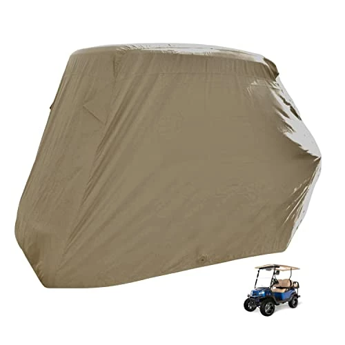 Hot Sale β¨ Golf Cart Storage Cover For EZGo, Club Car 4 Seater With 2 Seater Roof Up To 58" L (Grey Or Taupe) π€© 3 Hot Sale β¨ Golf Cart Storage Cover For EZGo, Club Car 4 Seater With 2 Seater Roof Up To 58" L (Grey Or Taupe) π€©