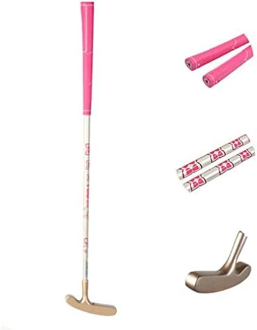 Budget π Two Way Junior Golf Putter Graphite Kids Putter Both Left And Right Handed Easily Use 3 Sizes To Choose Freely For Kids Ages 3-5 6-8 9-12 Gold Head+yellow Shaft+blue Grip π 3 Budget π Two Way Junior Golf Putter Graphite Kids Putter Both Left And Right Handed Easily Use 3 Sizes To Choose Freely For Kids Ages 3-5 6-8 9-12 Gold Head+yellow Shaft+blue Grip π