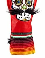 Cheap 🌟 LE Sugar Skull Mustache Fairway Wood Head Cover - Premium, Hand-Made Leather 3W Or 5W Headcover - Funny, Tour Quality Golf Club Cover - Style And Customize Your Golf Bag Gray Camo 😀 -FootJoy shop 31JBu7ZfkDL. AC