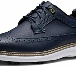 Discount 😀 FootJoy Men's Traditions Golf 👞 Shoe Grey/grey/red 👏 -FootJoy shop 31Jfk 9VDBL. AC