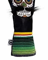 Cheap 🌟 LE Sugar Skull Mustache Fairway Wood Head Cover - Premium, Hand-Made Leather 3W Or 5W Headcover - Funny, Tour Quality Golf Club Cover - Style And Customize Your Golf Bag Gray Camo 😀 -FootJoy shop 31Q4bA82ILS. AC