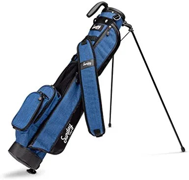 Outlet π Loma Bag - Lightweight Sunday Golf Bag With Strap And Stand β Easy To Carry Pitch N Putt Golf Bag β Golf Stand Bag For The Driving Range, Par 3 And Executive Courses, 31 Inches Tall Midnight Gree π€© 5 Outlet π Loma Bag - Lightweight Sunday Golf Bag With Strap And Stand β Easy To Carry Pitch N Putt Golf Bag β Golf Stand Bag For The Driving Range, Par 3 And Executive Courses, 31 Inches Tall Midnight Gree π€© - Image 3