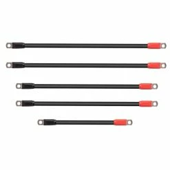 Promo ✨ CLUBRALLY Club Car Precedent Battery Cables Set 48 Volt 3 Gauge For 2008 Up Golf Cart With Six 8V Batteries ✔️