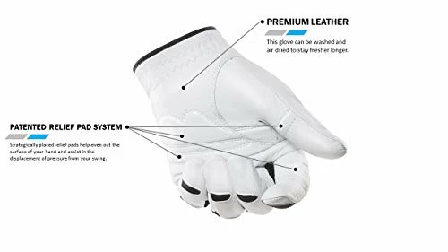 Outlet 𧨠Men's StableGrip Golf Glove, Left Hand, Cadet White 𧨠7 Outlet 𧨠Men's StableGrip Golf Glove, Left Hand, Cadet White 𧨠- Image 5