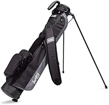 Outlet π Loma Bag - Lightweight Sunday Golf Bag With Strap And Stand β Easy To Carry Pitch N Putt Golf Bag β Golf Stand Bag For The Driving Range, Par 3 And Executive Courses, 31 Inches Tall Midnight Gree π€© 6 Outlet π Loma Bag - Lightweight Sunday Golf Bag With Strap And Stand β Easy To Carry Pitch N Putt Golf Bag β Golf Stand Bag For The Driving Range, Par 3 And Executive Courses, 31 Inches Tall Midnight Gree π€© - Image 4