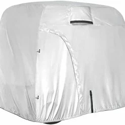 Buy 🧨 Explore Land 600D Waterproof Golf Cart Cover Universal Fits For Most Brand 2/4 Passenger Golf Cart Gray/black 🧨 -FootJoy shop 31aoC55jjXL. AC