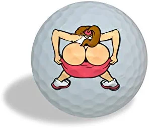 Best Sale ✔️ Funny Golf Balls Soft Feel Box Of 3 - Great Golf Gifts! Mooner ❤️ 5 Best Sale ✔️ Funny Golf Balls Soft Feel Box Of 3 - Great Golf Gifts! Mooner ❤️ - Image 3