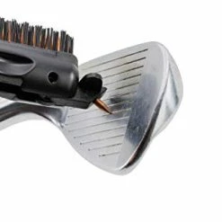 Budget 🤩 Frogger Golf BrushPro Retractable Dual-Bristle Club Brush/Groove Cleaner Green 🛒 -FootJoy shop 31kIEXSKjjL
