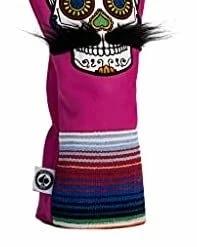 Cheap 🌟 LE Sugar Skull Mustache Fairway Wood Head Cover - Premium, Hand-Made Leather 3W Or 5W Headcover - Funny, Tour Quality Golf Club Cover - Style And Customize Your Golf Bag Gray Camo 😀 -FootJoy shop 31nXDFOjWS. AC