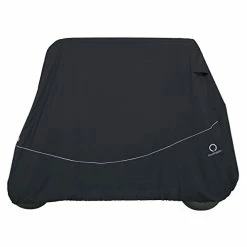 Brand new 🔔 Classic Accessories Fairway Golf Cart Quick Fit Cover Black 👍