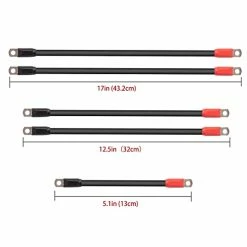 Promo ✨ CLUBRALLY Club Car Precedent Battery Cables Set 48 Volt 3 Gauge For 2008 Up Golf Cart With Six 8V Batteries ✔️ -FootJoy shop 31uTIf7fogL