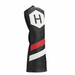 Wholesale 😍 Driver Fairway Hybrid Headcover Golf Wood Headcovers 460cc Driver Club Head Cover With Classic Stripes 🥰