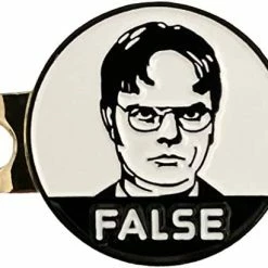 Cheapest ✨ Balanced Co. Dwight Schrute Golf Hat Clip With Enamel Magnetic Ball Marker ⭐ -FootJoy shop 41 SS73Z0zL. AC