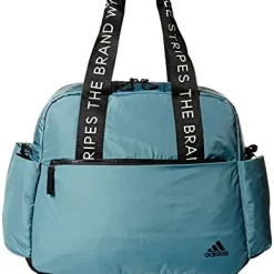 Cheapest 👏 Adidas 👩 Women's Sport To Street Tote Bag, Mystery Ink Blue/Black/White, One Size 😉