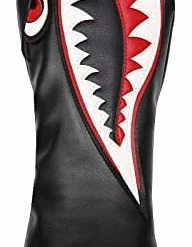 Budget π Black Flying Tiger Warshark Golf Driver Headcover For Taylormade M3 M4 M5 M6 SIM Golf Club Available For Driver Size Wood Size Rescue Size π 14 Budget π Black Flying Tiger Warshark Golf Driver Headcover For Taylormade M3 M4 M5 M6 SIM Golf Club Available For Driver Size Wood Size Rescue Size π -FootJoy shop 41 ngIf4u7L. AC