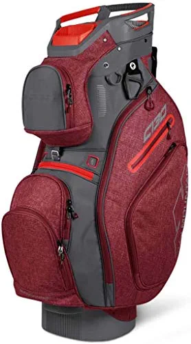 Hot Sale π Golf 2019 C-130 Cart Bag Chili-gunmetal π 4 Hot Sale π Golf 2019 C-130 Cart Bag Chili-gunmetal π - Image 2