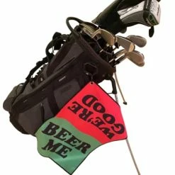 Discount 🔥 Microfiber Golf Towel With Carabiner And Beer Me Graphic - Waffle Golf Towel ⭐ -FootJoy shop 411B0wLWCvL