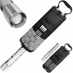 Best reviews of 🛒 Kamitty Shag Bag For Golf Balls, Golf Ball Retriever With Detachable Aluminum Alloy Tube, Golf Shag Bags With Pocket & Tee Holder, Hold Up To 80 Balls ❤️