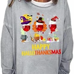 Hot Sale 😀 JJHAEVDY  Hallo Thanks Mas Stylist Sweatshirt 👩 Womens Printed Gift Tops Long Sleeve Crew Neck Novelty 👚 Shirts Trendy 1-black ✔️ -FootJoy shop 418Un6ZZsfL. AC