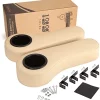 Best Sale 🎁 Golf Cart Armrest For Golf Cart Rear Seat Kit,Arm Rest With Cup Holder For Club Car/EzGo/Yamaha Drilling Required Or No Drilling Required Kits Include Black 💯 -FootJoy shop 418gCS3BkYL. AC