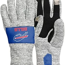 Brand new ✔️ FOCO NFL Unisex-adult Nfl Team Logo Heather Grey Insulated Gloves 🎁 -FootJoy shop 418x3DUudOL. AC