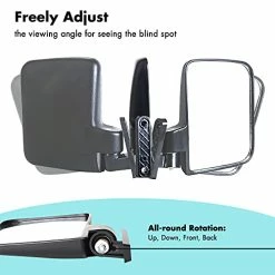 Hot Sale β Golf Cart Side Mirrors For Club Car EZ-GO Yamaha And Others Multiple Size Clips Black π― 15 Hot Sale β Golf Cart Side Mirrors For Club Car EZ-GO Yamaha And Others Multiple Size Clips Black π― -FootJoy shop 419L6FRDeSL