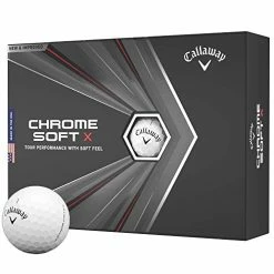 Wholesale 🔔 2020 Callaway Chrome Soft X Golf Balls Triple Track White 👏