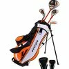 Discount 🎁 X7 Junior Complete Golf Club Set For Children Kids - 3 Age Groups Boys & 👧 Girls - Right Hand & Left Hand! (Orange Ages 3-5, Left Hand) 🥰 -FootJoy shop 419ty9JlynL