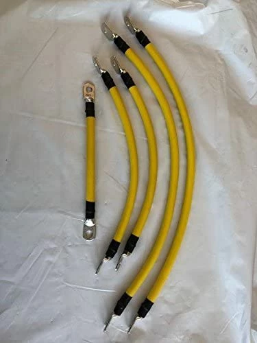 Flash Sale ⭐ ECW&L Club Car Precedent 2 Gauge Battery Cable Set 6 X 8 Volt Black ❤️ 7 Flash Sale ⭐ ECW&L Club Car Precedent 2 Gauge Battery Cable Set 6 X 8 Volt Black ❤️ - Image 5