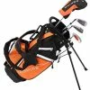 Flash Sale 😀 Junior Plus Complete Golf Club Set For Children, Kids - 5 Age Groups Boys And 👧 Girls - Right Hand, Real 👧 Girls Junior Golf Bag, Kids Golf Clubs Set Orange Ages 5-6 🌟 -FootJoy shop 41COkUG1eAL
