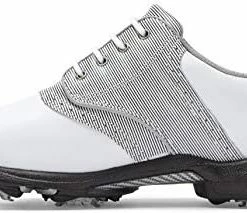 Brand new ❤️ FootJoy 👩 Women's DryJoys Previous Season Style Golf 👟 Shoes White/luggage Brown 🛒 -FootJoy shop 41DJTiZjkFL. AC