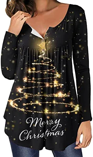 Hot Sale 🔥 JJHAEVDY Womens Floral Tie-Dye Tops V Neck T-Shirts Button Up Tunic Casual Flowy Pleats Tanks Long Sleeve Blouses 5-red 😍 3 Hot Sale 🔥 JJHAEVDY Womens Floral Tie-Dye Tops V Neck T-Shirts Button Up Tunic Casual Flowy Pleats Tanks Long Sleeve Blouses 5-red 😍