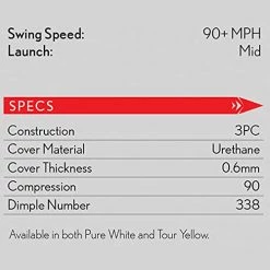 New 💯 Z-Star Golf Balls Yellow 😉 -FootJoy shop 41EQh3zJgnL