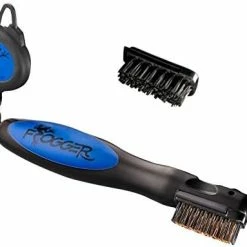 Budget 🤩 Frogger Golf BrushPro Retractable Dual-Bristle Club Brush/Groove Cleaner Green 🛒 -FootJoy shop 41FkYS8IBML. AC