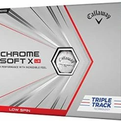 Hot Sale 🎉 2021 Chrome Soft X LS Golf Balls (One Dozen) Yellow Triple Track 😍 -FootJoy shop 41FyVHxWtCL. AC