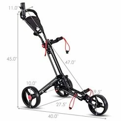 Coupon π Golf Push Pull Cart, Lightweight Aluminum Collapsible 3 Wheels Golf Push Cart, Golf Trolley With Elastic Strap, Umbrella & Cup Holder, Scoreboard Storage & Foot Brake, Golf Cart Red β¨ 14 Coupon π Golf Push Pull Cart, Lightweight Aluminum Collapsible 3 Wheels Golf Push Cart, Golf Trolley With Elastic Strap, Umbrella & Cup Holder, Scoreboard Storage & Foot Brake, Golf Cart Red β¨ -FootJoy shop 41GiT4RAIkL