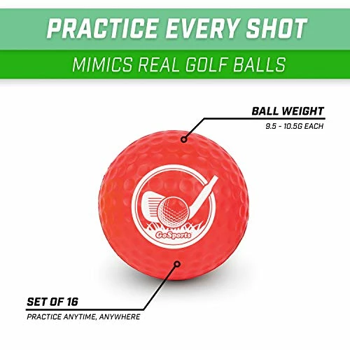 Best Pirce 𧨠Foam Golf Practice Balls Realistic Feel And Limited Flight Use Indoors Or Outd β 4 Best Pirce 𧨠Foam Golf Practice Balls Realistic Feel And Limited Flight Use Indoors Or Outd β - Image 2