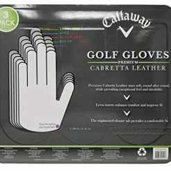 Buy 🧨 Golf Gloves Medium 3-Pack Cabretta Leather 🤩