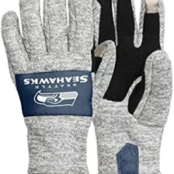 Brand new ✔️ FOCO NFL Unisex-adult Nfl Team Logo Heather Grey Insulated Gloves 🎁 -FootJoy shop 41HzLX6rvgL. AC