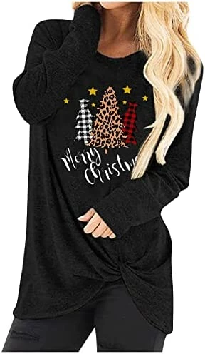 Best Pirce ✔️ JJHAEVDY Womens 🎅 Christmas Sweatshirt Xmas Doodles 👚 Shirt Casual Crewneck Long Sleeve Pullover Tops Khaki-2 ✨ 5 Best Pirce ✔️ JJHAEVDY Womens 🎅 Christmas Sweatshirt Xmas Doodles 👚 Shirt Casual Crewneck Long Sleeve Pullover Tops Khaki-2 ✨ - Image 3