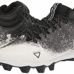 Wholesale 🎉 Under Armour Men's Spotlight Fran 2.0 Football 👞 Shoe Black (001)/black ❤️ -FootJoy shop 41IbjZd51eL
