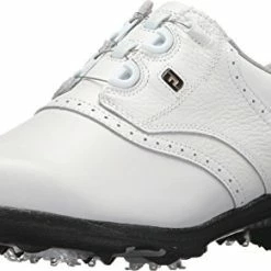 Brand new ❤️ FootJoy 👩 Women's DryJoys Previous Season Style Golf 👟 Shoes White/luggage Brown 🛒