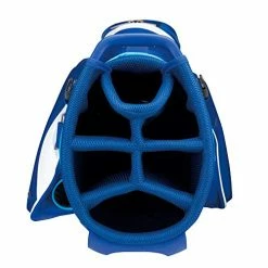 Best deal 🧨 Mizuno 2021 Tour 6-Way Stand Bag Blue, White 🎁 -FootJoy shop 41K6yNHx0rL