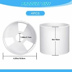 Outlet 👏 Golf Cup Putting Cup 4 Inch Depth ABS White For Golf Practic 😀 -FootJoy shop 41KfHAqP8XL