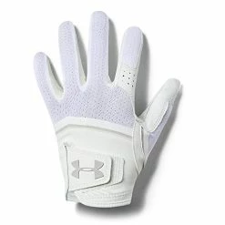 Flash Sale 🔔 Under Armour 👩 Women's CoolSwitch Golf Gloves White (101)/lime Fizz 🔔