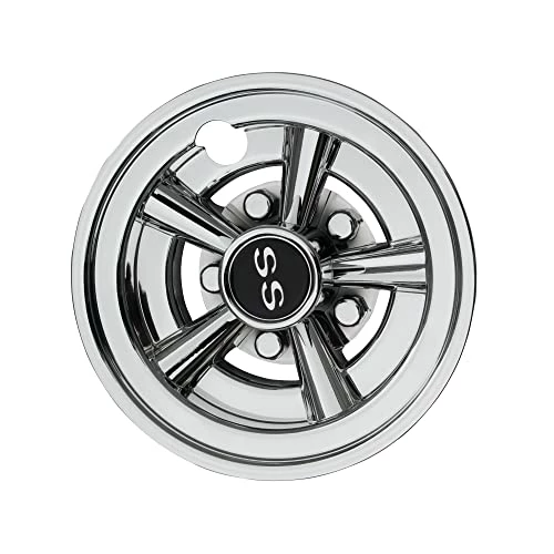Cheapest βοΈ Golf Cart SS Wheel Covers Hubcaps, 8 Inch Chrome Golf Cart Hub Caps Snap-on Installation (Set Of 4), Fits EZGO Yamaha Club Car π 4 Cheapest βοΈ Golf Cart SS Wheel Covers Hubcaps, 8 Inch Chrome Golf Cart Hub Caps Snap-on Installation (Set Of 4), Fits EZGO Yamaha Club Car π - Image 2
