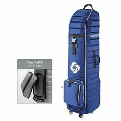 Best Sale 👍 Samsonite Spinner Wheeling Golf Travel Cover Navy 😀 -FootJoy shop 41L4OVqgrqL